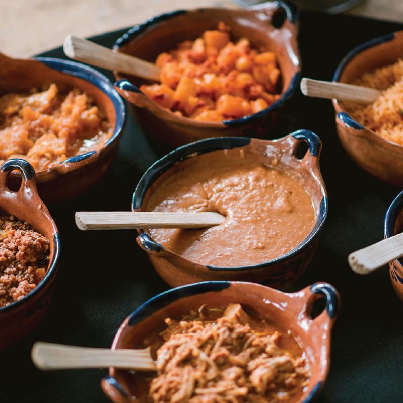 Miércoles 13 - Taquiza (chicharrón, cochinita, chorizo con papas)