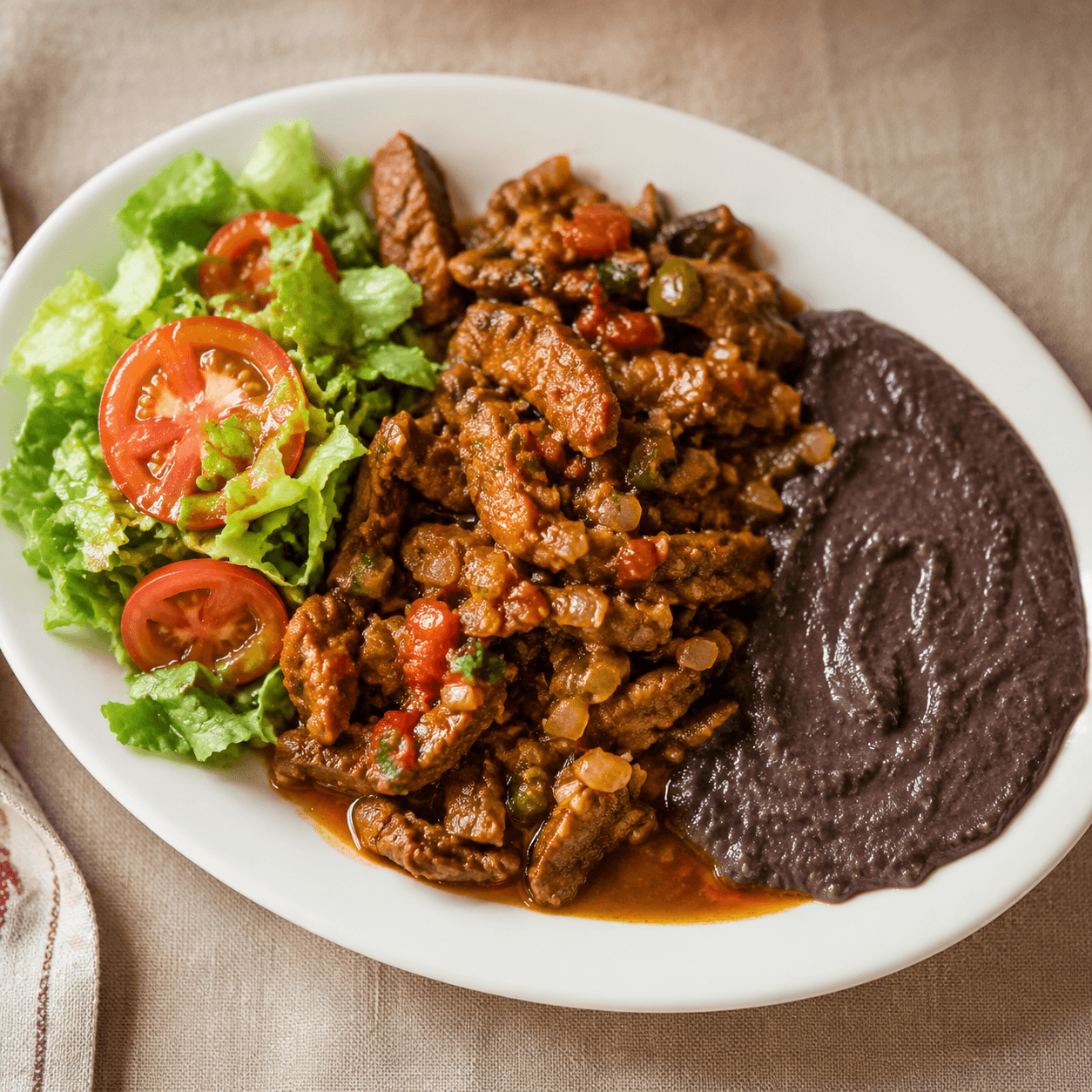 bistec a la mexicana