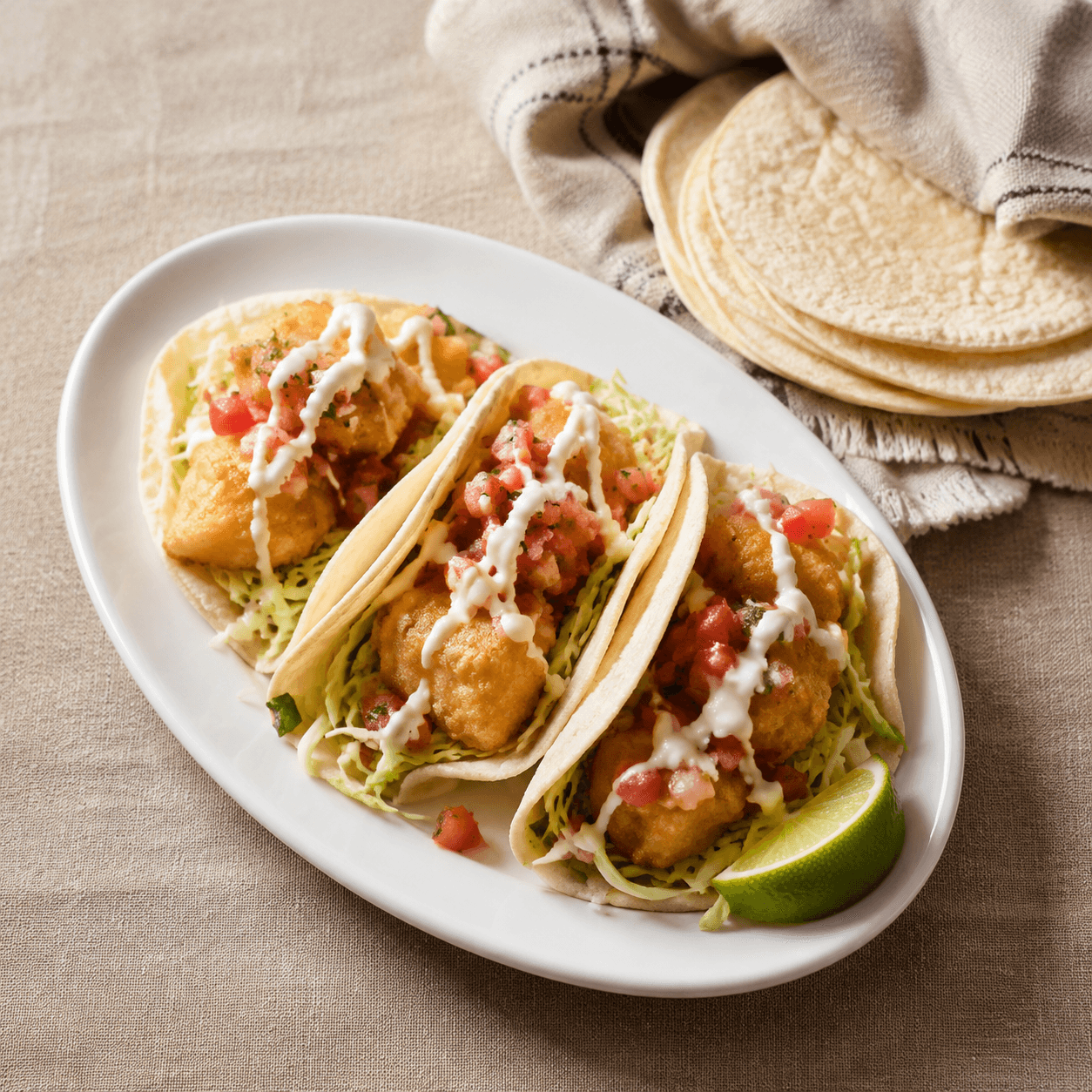 Tacos estilo Baja California