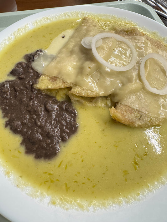 Miércoles 10 - Enchiladas suizas